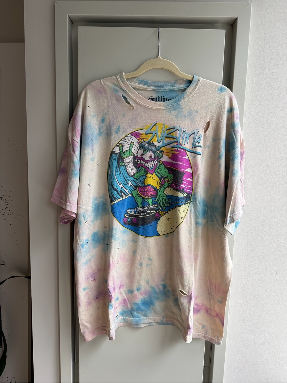 Vintage Sublime Tie-Dye Graphic Tee